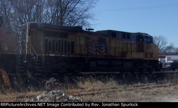 UP 6479, engineer's side view